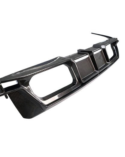 G80 M3 G82 M4 PSM Style Carbon Fiber Diffuser