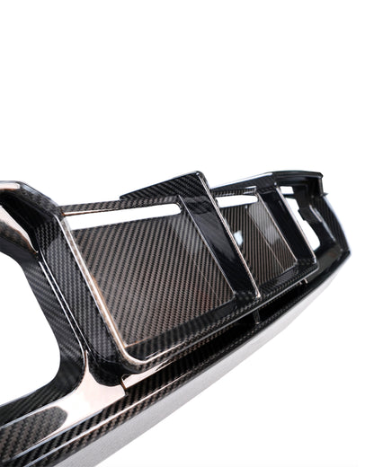 G80 M3 G82 M4 PSM Style Carbon Fiber Diffuser