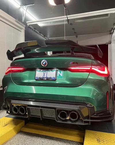 PSM Style Carbon Fiber Diffuser – BMW G80 M3 / G82 M4