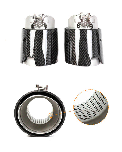 MP Carbon Fiber Exhaust Tips – BMW G80 M3 / G82 G83 M4
