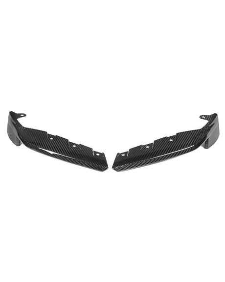 G80 M3 G82 M4 Carbon Fiber Front Splitters