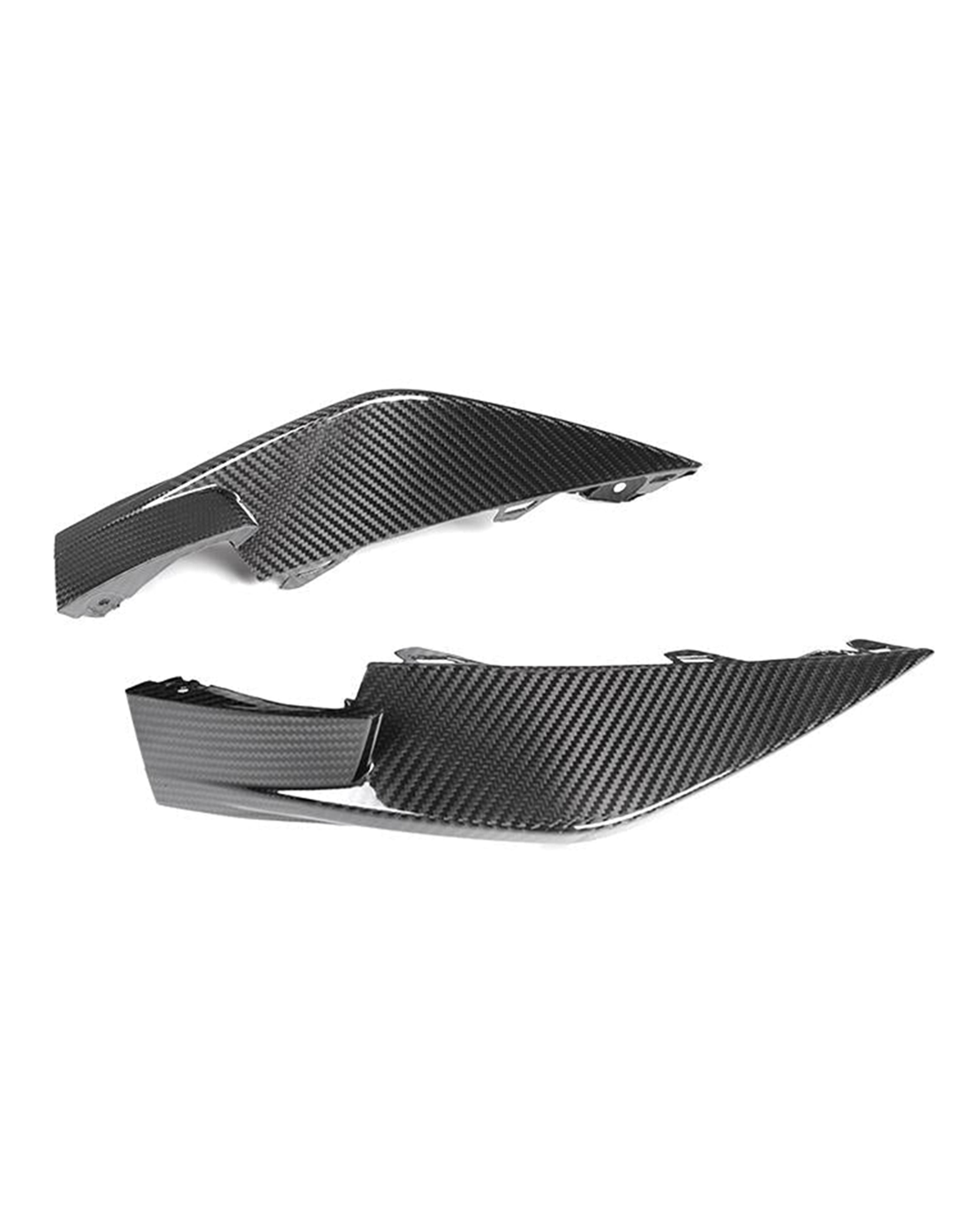 G80 M3 G82 M4 Carbon Fiber Front Splitters