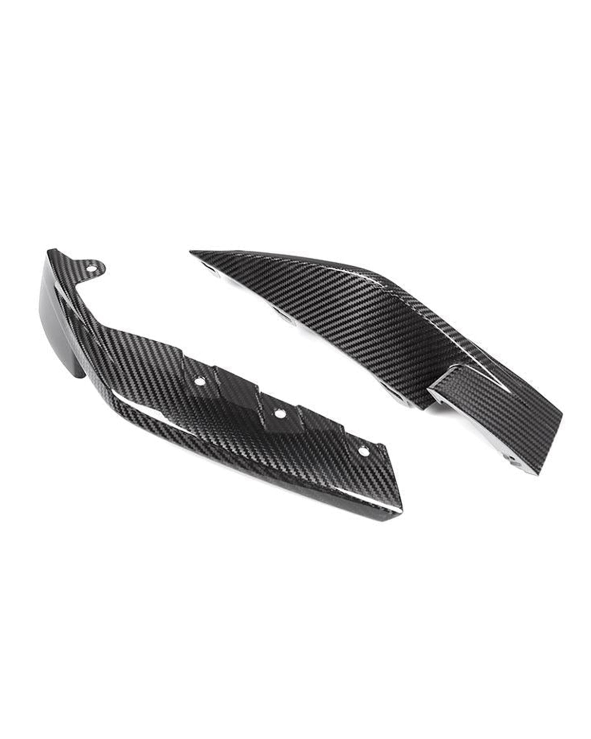 G80 M3 G82 M4 Carbon Fiber Front Splitters