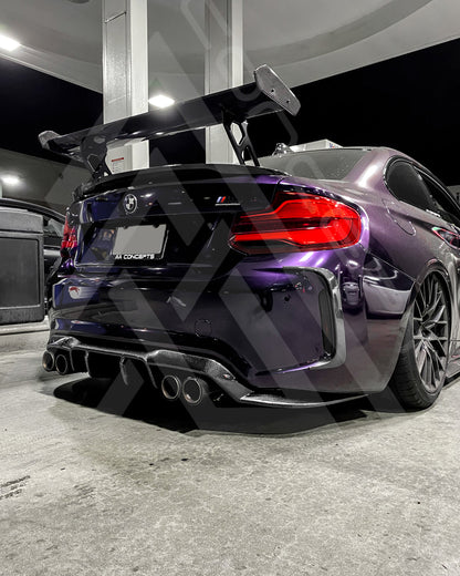 F87 M2 Carbon Fiber GT Style Rear Diffuser