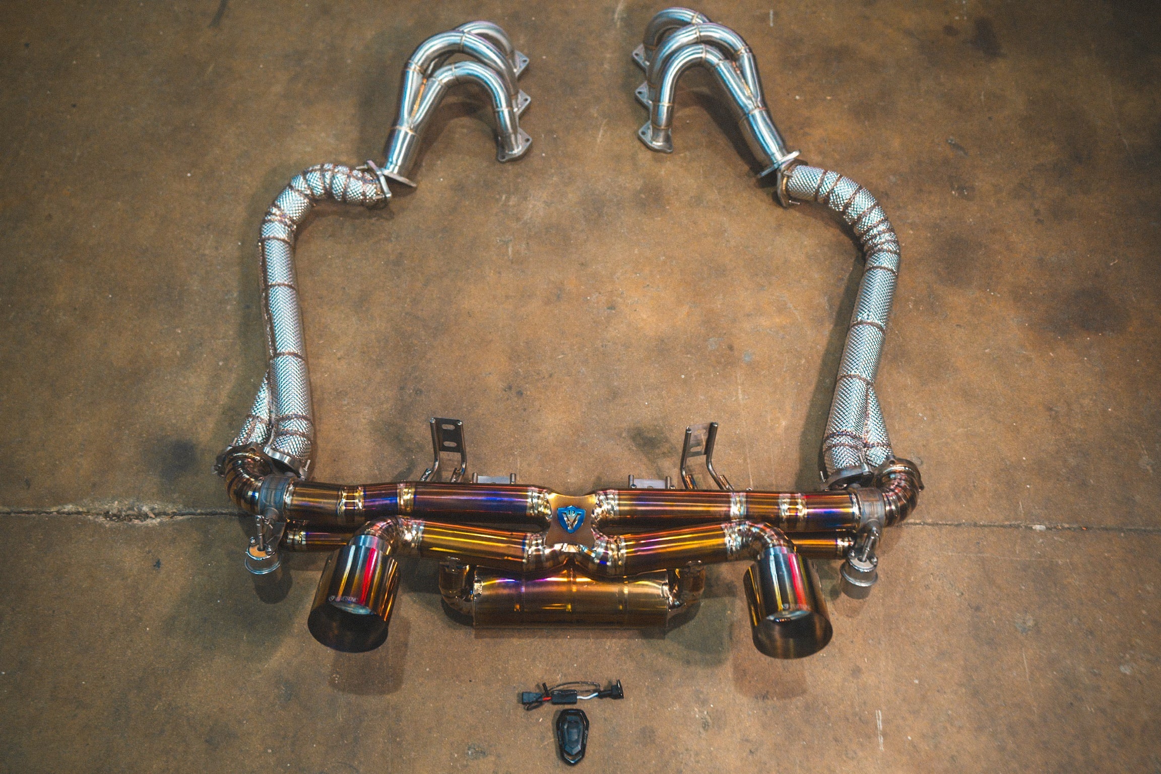 Valvetronic Valved Sport Exhaust System for Porsche 718 GT4 / Boxter Spyder