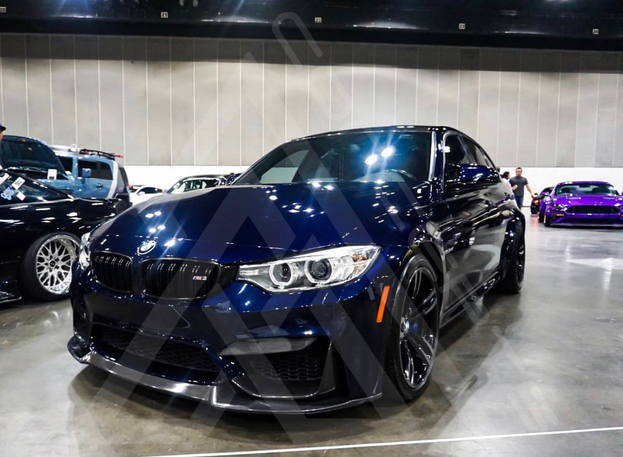 F80 M3 F82 M4 Carbon Fiber CS Style Front Lip