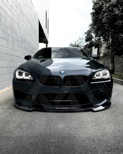 F12 F13 F06 M6 V Style Carbon Fiber Front Lip