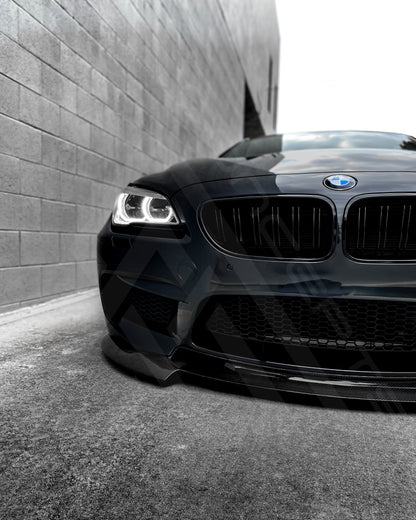 F12 F13 F06 M6 V Style Carbon Fiber Front Lip