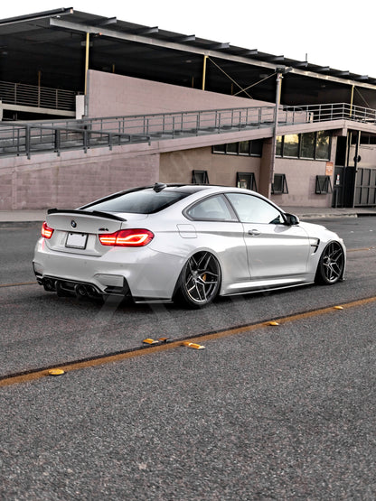 F8X M3 M4 PSM Style Carbon Fiber Rear Diffuser