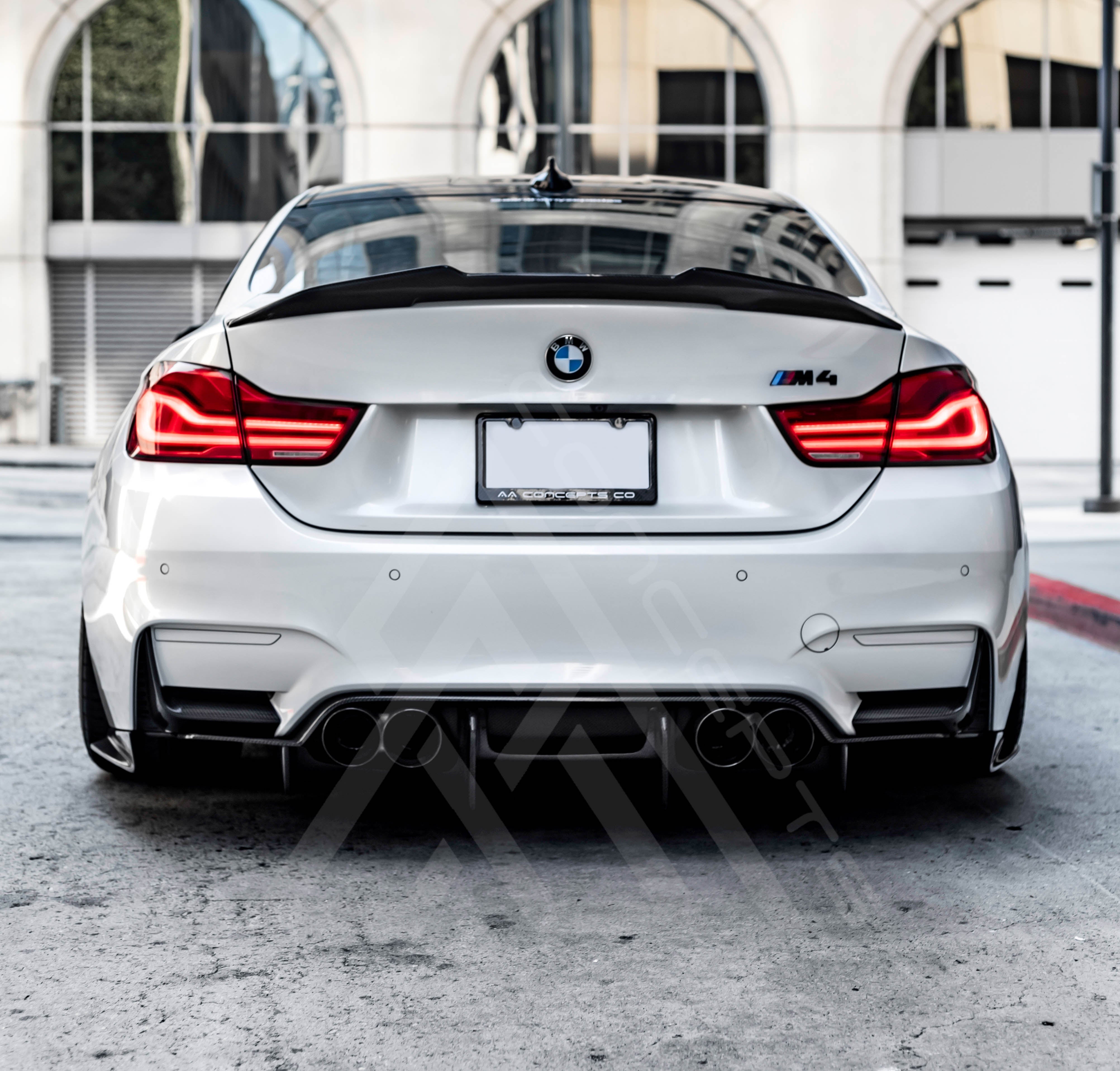 F8X M3 M4 PSM Style Carbon Fiber Rear Diffuser