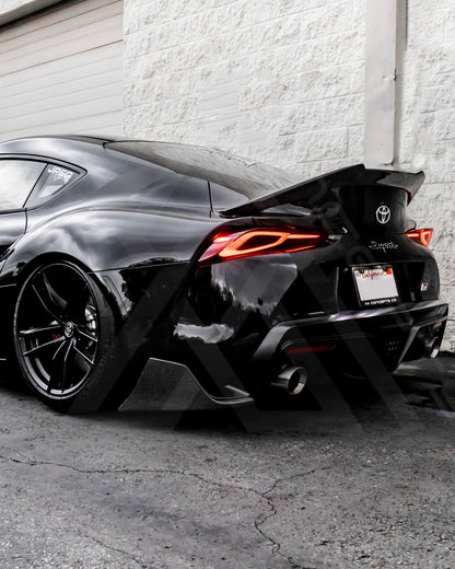 A90 A91 Supra Carbon Fiber Rear Extensions