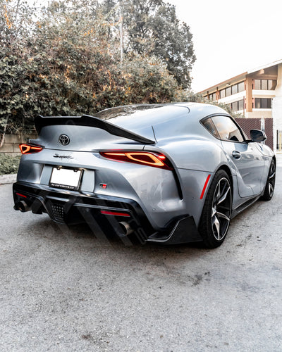 V2 Carbon Fiber Trunk Lip – Toyota A90 / A91 Supra