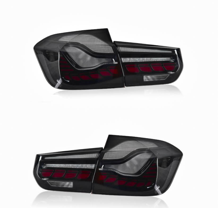 LED Tail Lights Sequential Indicator For 2012-2018 BMW F30 F35 F80 M3 Start Up Animation Rear Lamp Assembly LED Tail Lights Sequential Indicator For 2012-2018 BMW F30 F35 F80 M3 Start Up Animation Rear Lamp Assembly