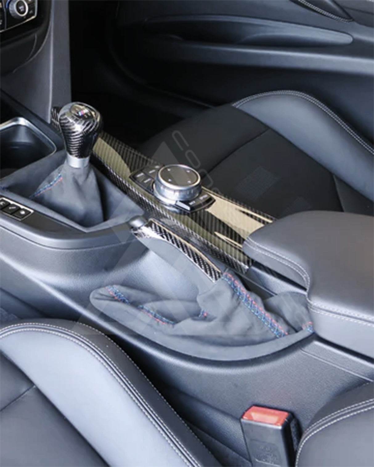 Carbon fiber & Alcantara E-Brake Handle