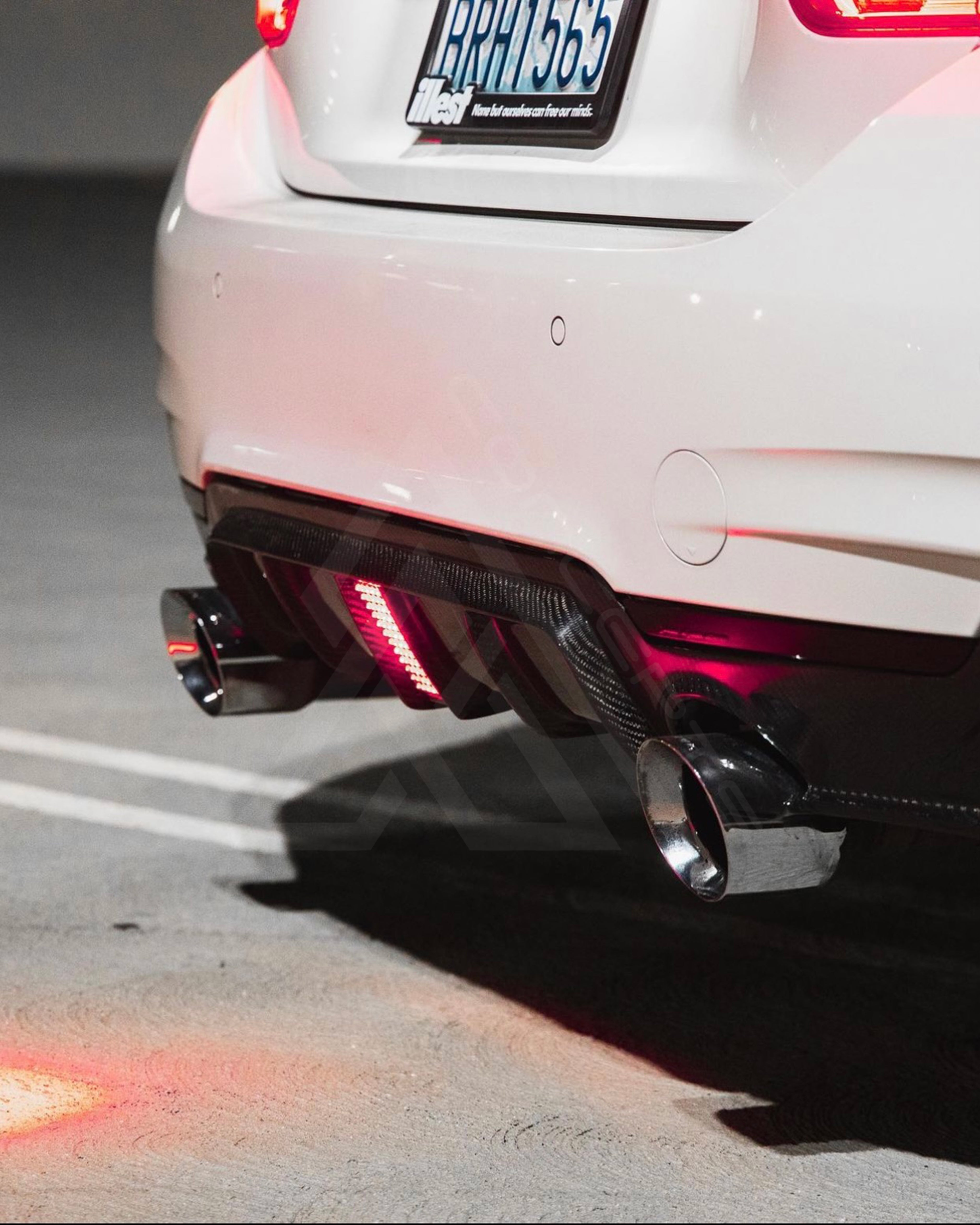 F32 LED Third Brake light Rear Diffuser