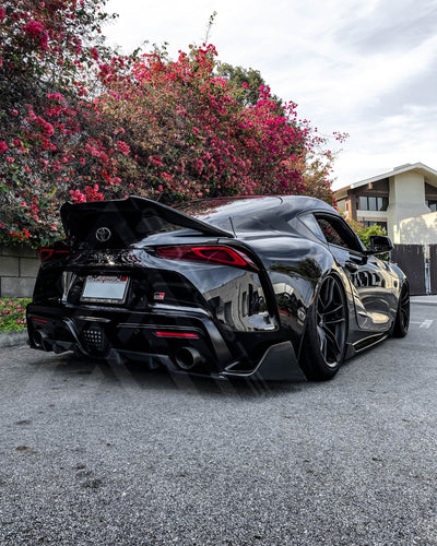 Carbon Fiber V Style Rear Diffuser – Toyota GR Supra