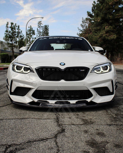 F87 M2 MTC Style Carbon Fiber Front Lip