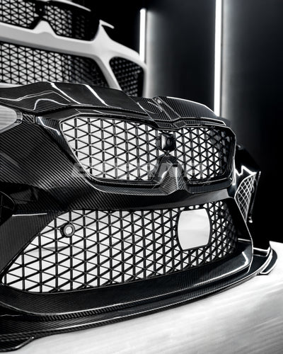 Lonnie Studio G8X Carbon Fiber Front Bumper – BMW G80 M3 / G82 M4