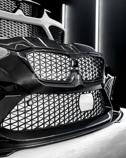 Lonnie Studio G8X Carbon Fiber Front Bumper – BMW G80 M3 / G82 M4