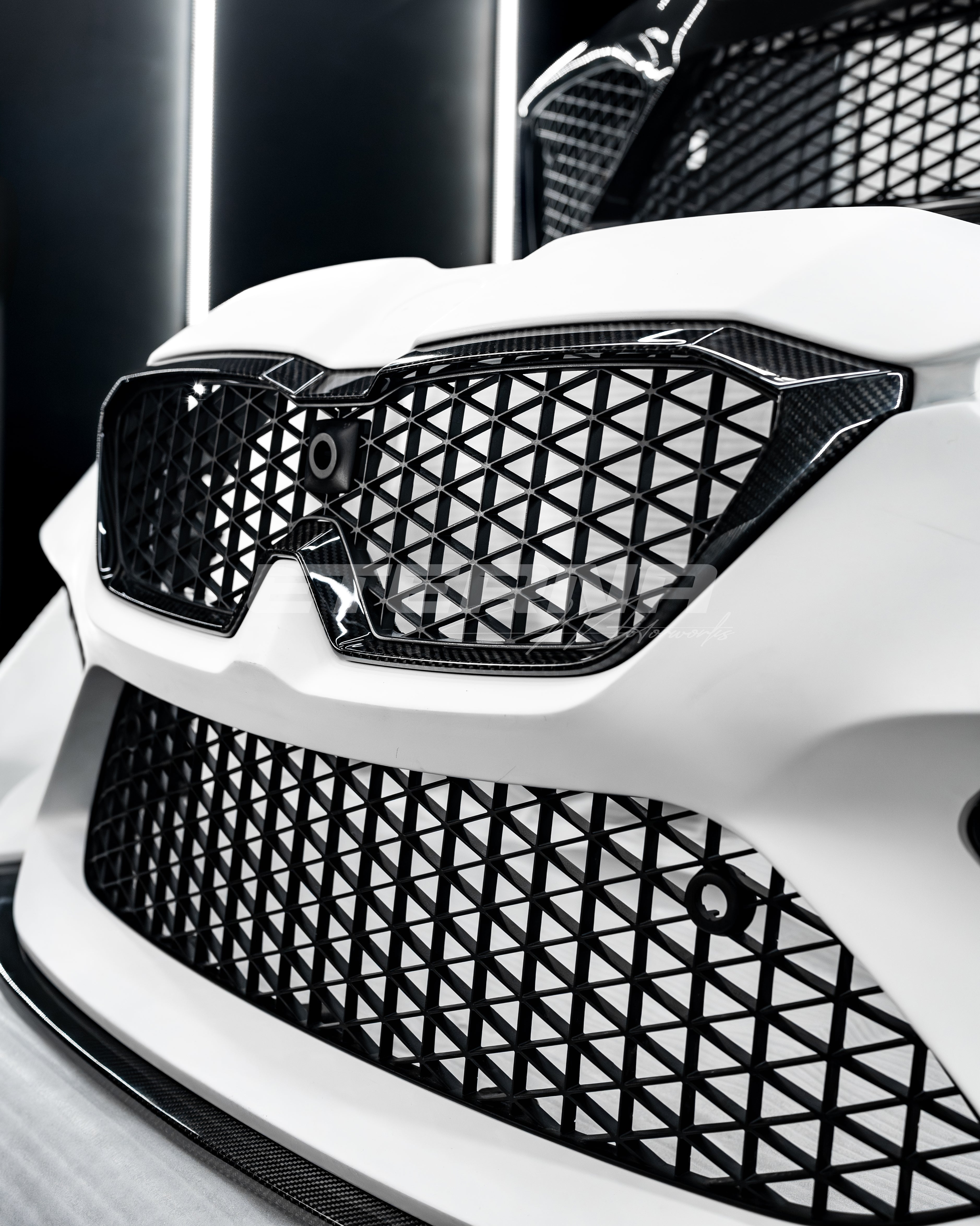 Lonnie Studio G8X Carbon Fiber Front Bumper – BMW G80 M3 / G82 M4
