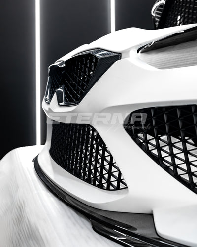 Lonnie Studio G8X Carbon Fiber Front Bumper – BMW G80 M3 / G82 M4