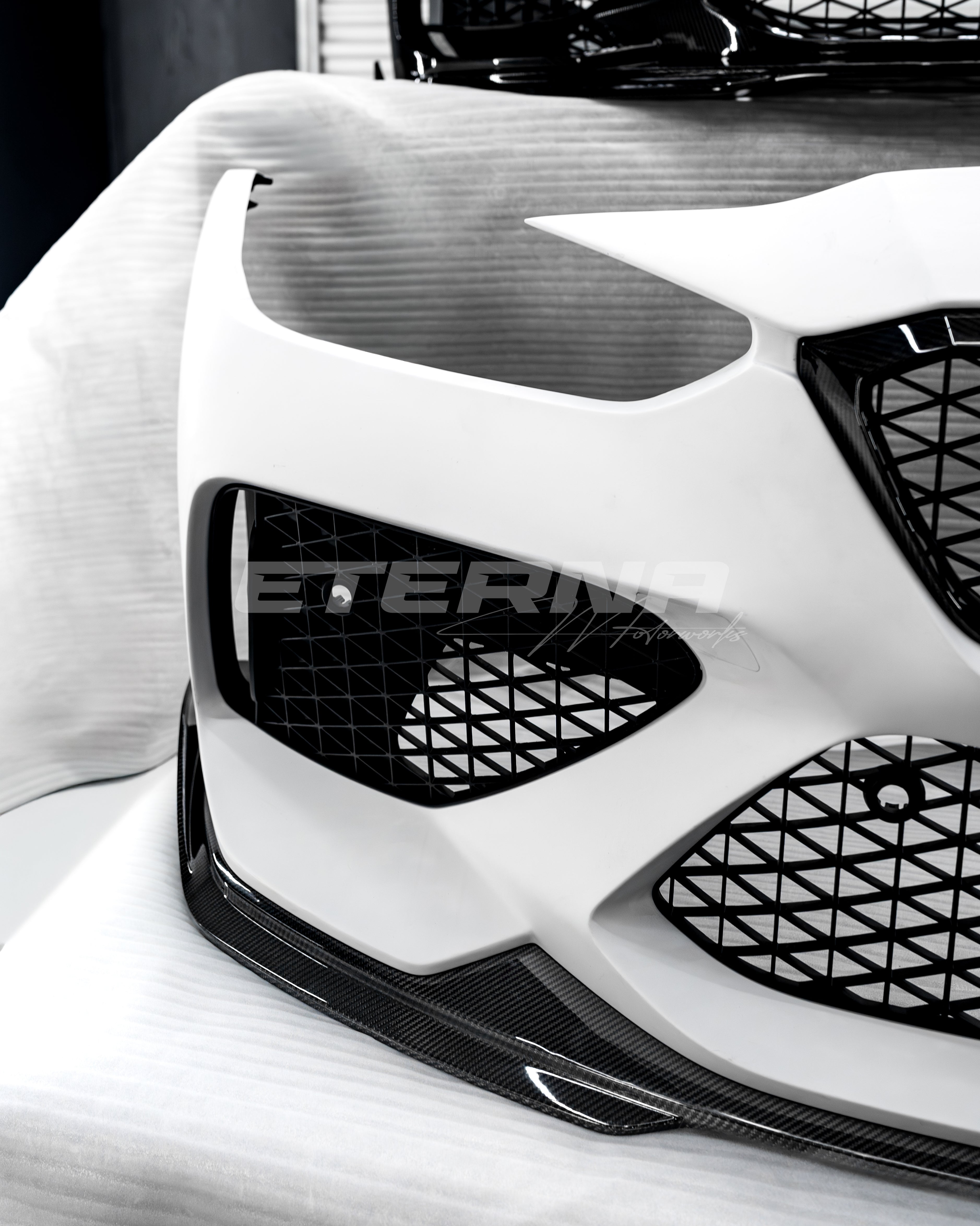 Lonnie Studio G8X Carbon Fiber Front Bumper – BMW G80 M3 / G82 M4