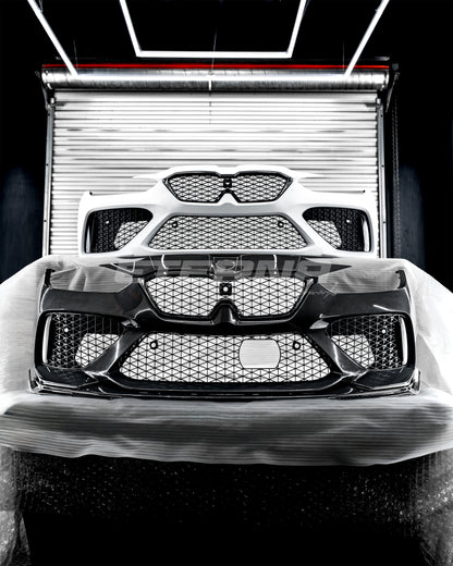 Lonnie Studio G8X Carbon Fiber Front Bumper – BMW G80 M3 / G82 M4