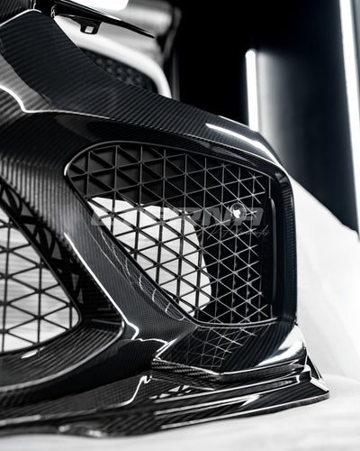 Lonnie Studio G8X Carbon Fiber Front Bumper – BMW G80 M3 / G82 M4