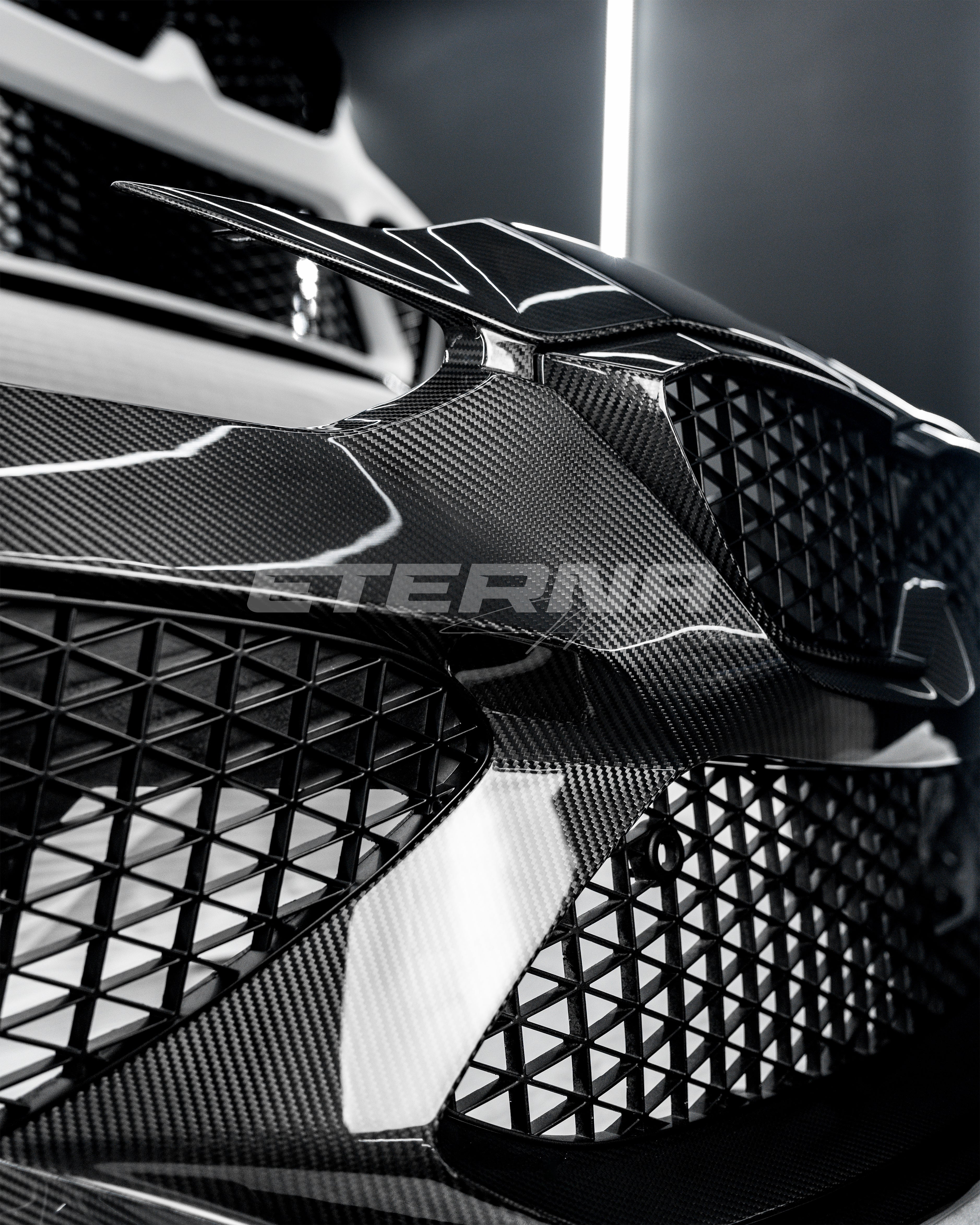 Lonnie Studio G8X Carbon Fiber Front Bumper – BMW G80 M3 / G82 M4
