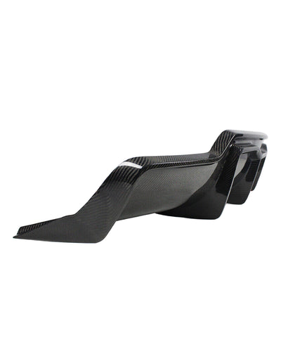Carbon Fiber V Style Rear Diffuser – Tesla Model 3