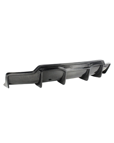 Carbon Fiber V Style Rear Diffuser – Tesla Model 3