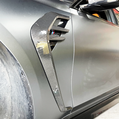 CFA Style Dry Carbon Fiber Side Vents – BMW G80 M3 / G82 M4