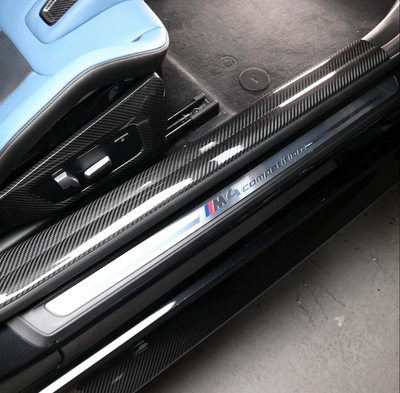 Dry Carbon Fiber Door Sills – BMW G82 M4 / G83 M4 / G22 4 Series