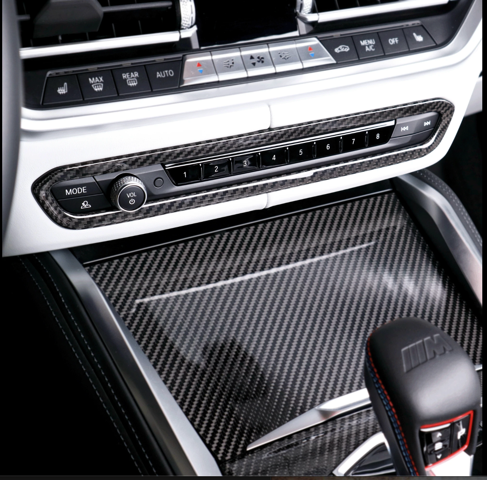 G80 M3 G82 M4 Carbon Fiber Dash Trim