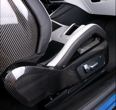 Dry Carbon Fiber Side Seat Trim – BMW G80 M3 / G82 M4