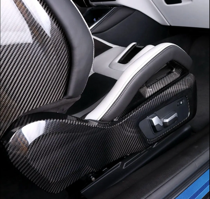 G80 M3 G82 M4 Carbon Fiber Side Seat Covers