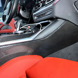 G80 M3 G82 M4 Carbon Fiber Center Console Trim Set