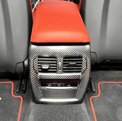 Dry Carbon Fiber Center Console Trim Set – BMW G80 M3 / G82 M4