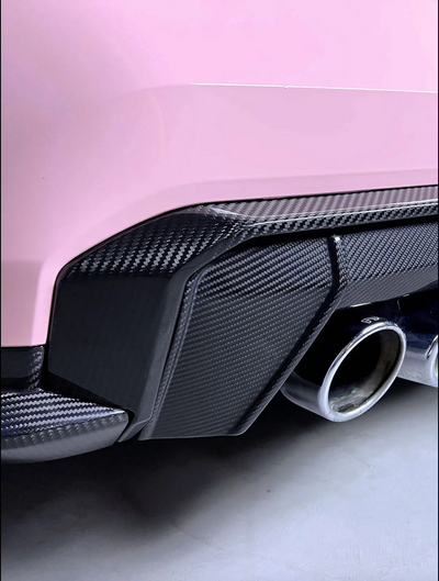 Dry Carbon Fiber Diffuser Trim – BMW G80 M3 / G82 M4