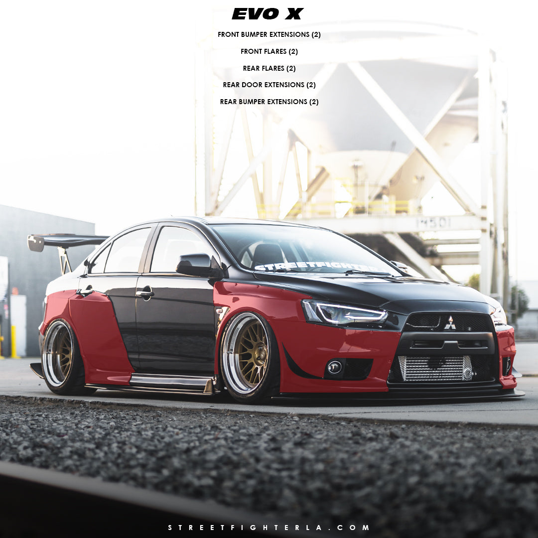 EVO X Wide Body Kit