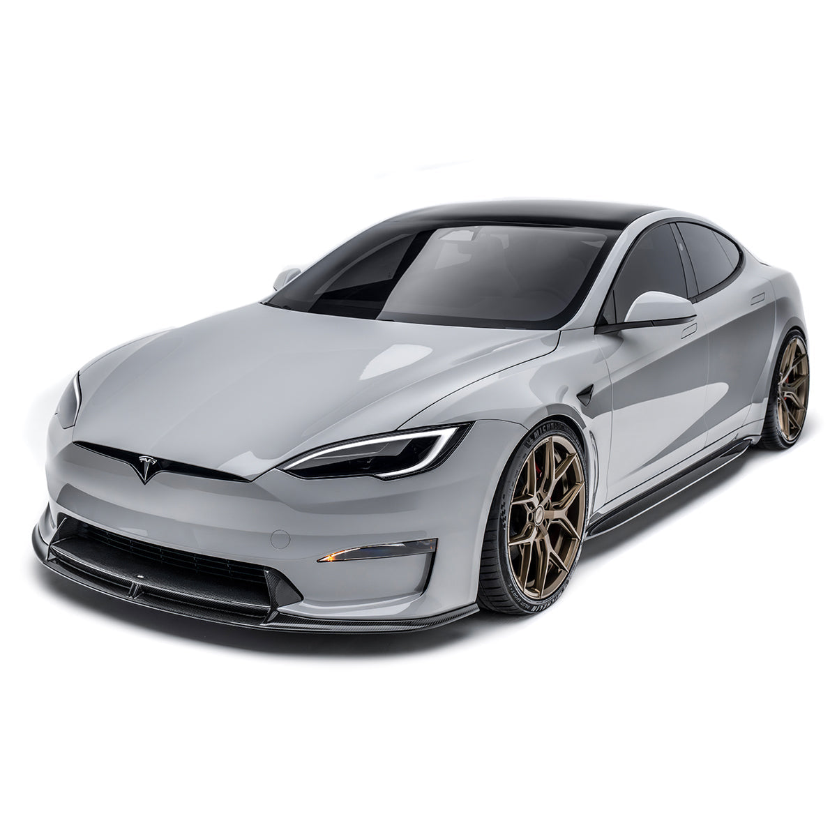 Tesla Model S Carbon Fiber Front Lip