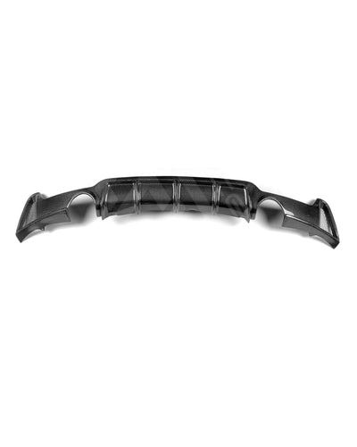 M Performance Style Carbon Fiber Rear Dual Diffuser – BMW F32 4 Series