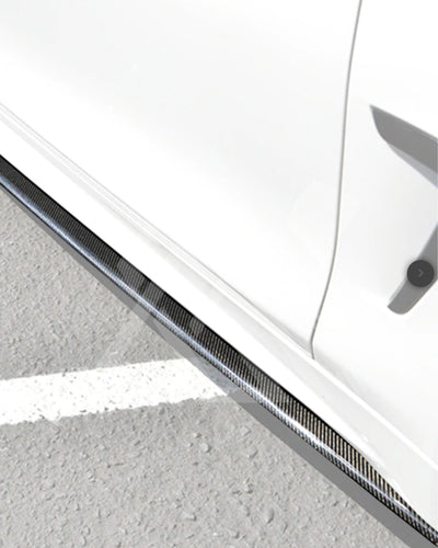 Performance Style Carbon Fiber Side Skirt Extensions – BMW F32 4 Series