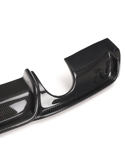 M Performance Style Carbon Fiber Rear Dual Diffuser – BMW F30 3 Series