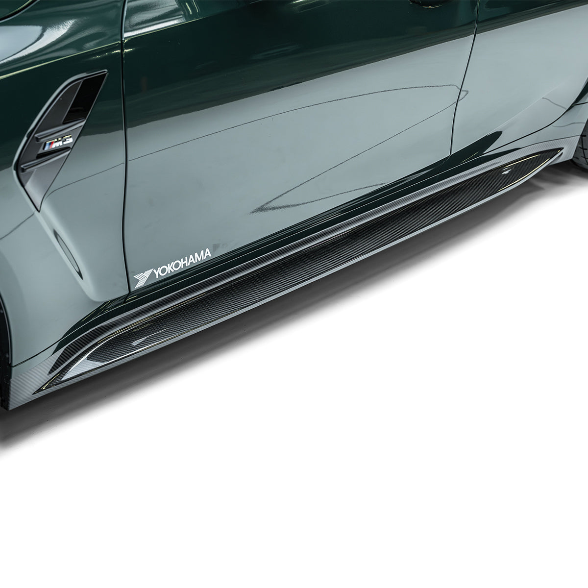 BMW G80 M3 Pre-Preg Side Skirts V2