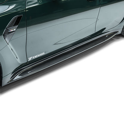 BMW G80 M3 Pre-Preg Side Skirts V2