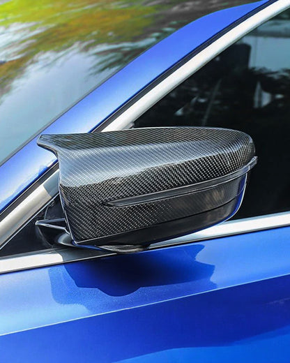 Carbon Fiber M Style Replacement Mirror Caps – BMW G20 M340I / G30 3 Series & G14 / G15 / G16 / G22 / G23
