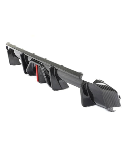 Carbon Fiber LED Rear Diffuser – BMW G80 M3 / G82 G83 M4