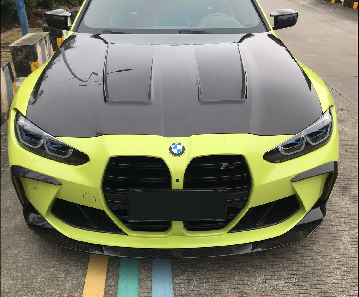 G80 M3 G82 M4 Alpha Style Carbon Fiber Hood