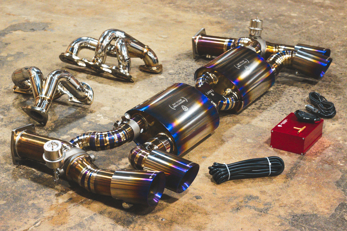 Porsche 911 Turbo 991.1 / 991.2 Valved Race Exhaust System